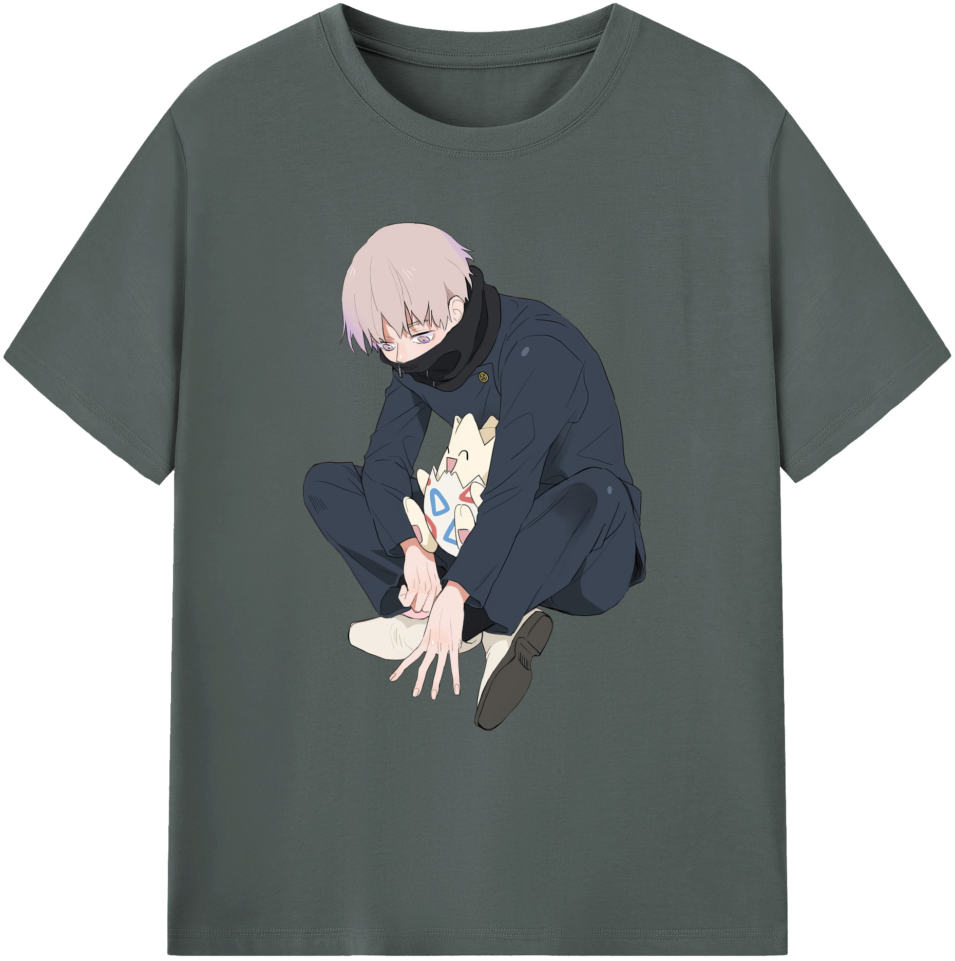 （画像用） 呪術廻戦 Jujutsu Kaisen 綿100％ メンズ半袖Tシャツ｜肌触りやわらか＆通気性